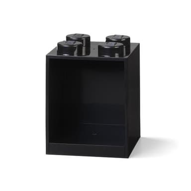 LEGO Storage Brick 4 závesná polica - čierna 41141733