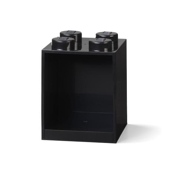 LEGO Storage Brick 4 závesná polica - čierna 41141733