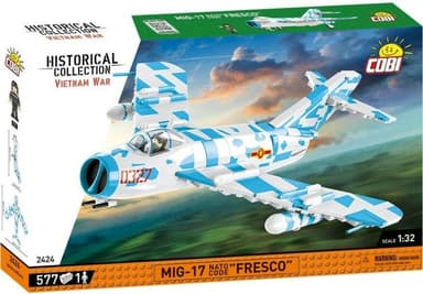 Cobi Vietnam War MIG-17 FRESCO, 1:32, 588 k, 1 f CBCOBI-2424