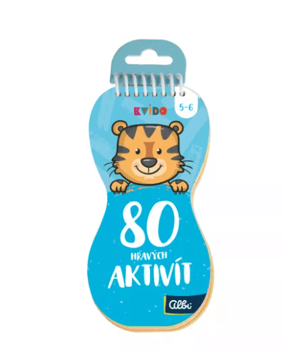 KVÍDO 80 hravých aktivít 5-6 rokov 883871