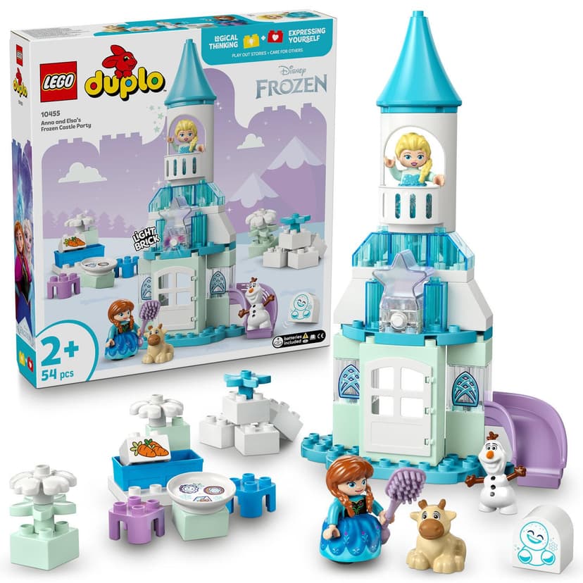 LEGO DUPLO® 10455 Ľadové kráľovstvo: Anna a Elsa a oslava na hrade 2210455