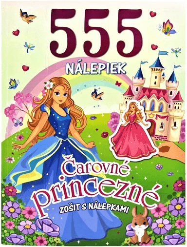 FONI-BOOK 555 nálepiek Čarovné princezné 946070