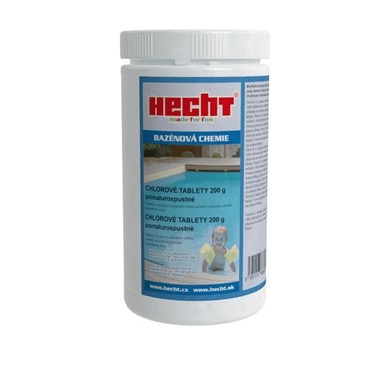 Hecht Pomalu rozpustné chlorové tablety 200g 505601