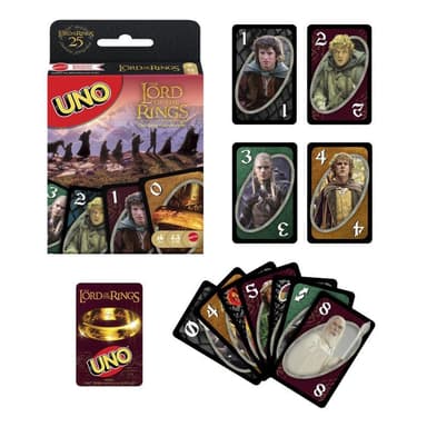Mattel UNO PÁN PRSTENOV 25JMF13 – UNO Pán Prstenů