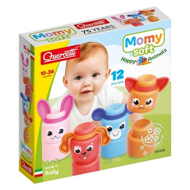 Quercetti Momy Soft Happy Animals 3-04148