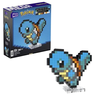 Mattel MEGA POKÉMON PIXEL ART - SQUIRTLE 25HTH77