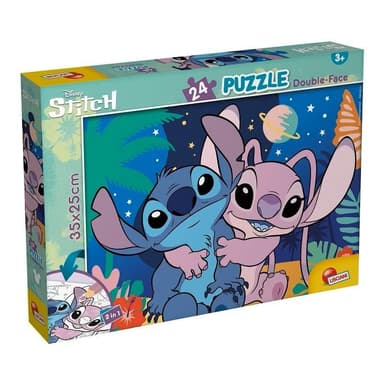 Lisciani Stitch puzzle obojstranné 35x25 cm 24 dielikov WKW051172