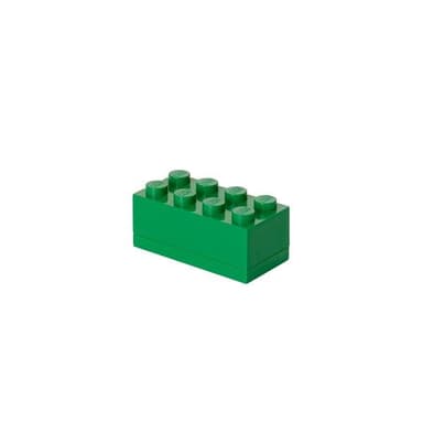 LEGO Storage Mini Box 46 x 92 x 43 - tmavo zelená 40121734