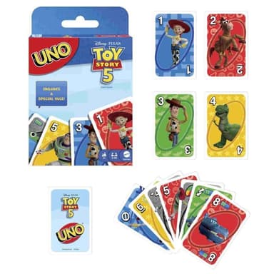 Mattel UNO PRÍBEH HRAČIEK 5 25JLN03 – UNO Příběh Hraček