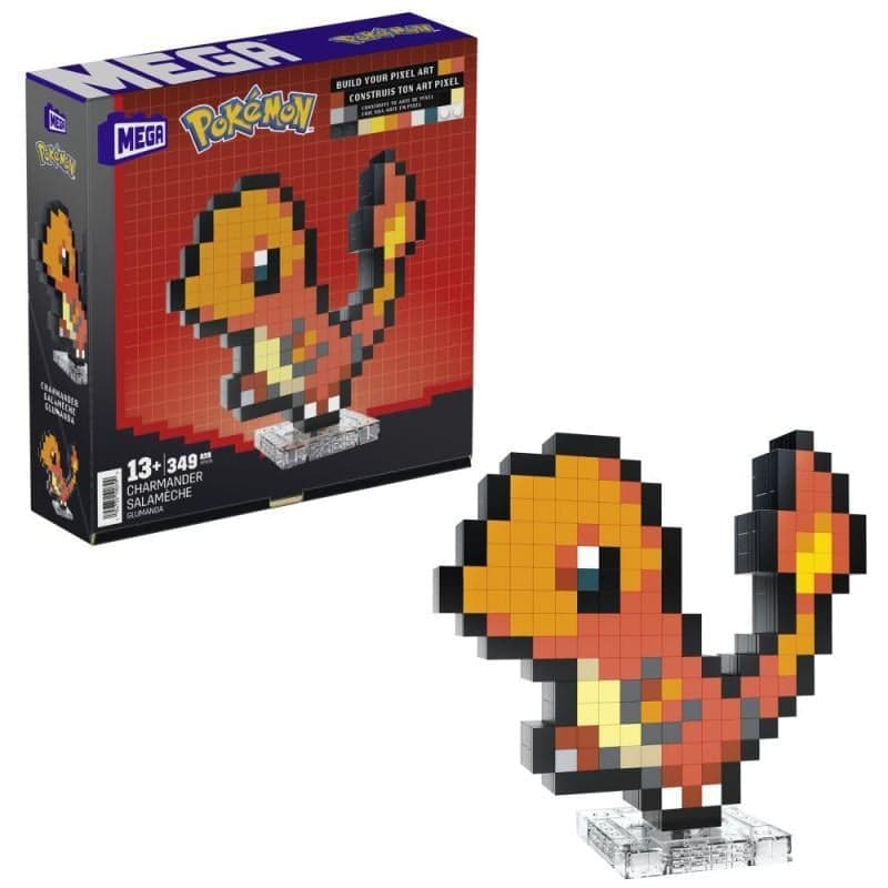 Mattel MEGA POKÉMON PIXEL ART - CHARMANDER 25HTH76