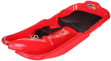 Plastkon Superjet plastový bob - červený
