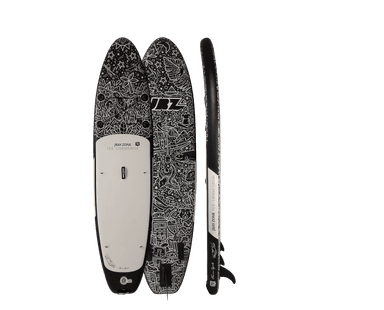 Jbay.Zone Jbay Zone FRA Black Edition 320x81x15, 145 kg Paddleboard Artistic