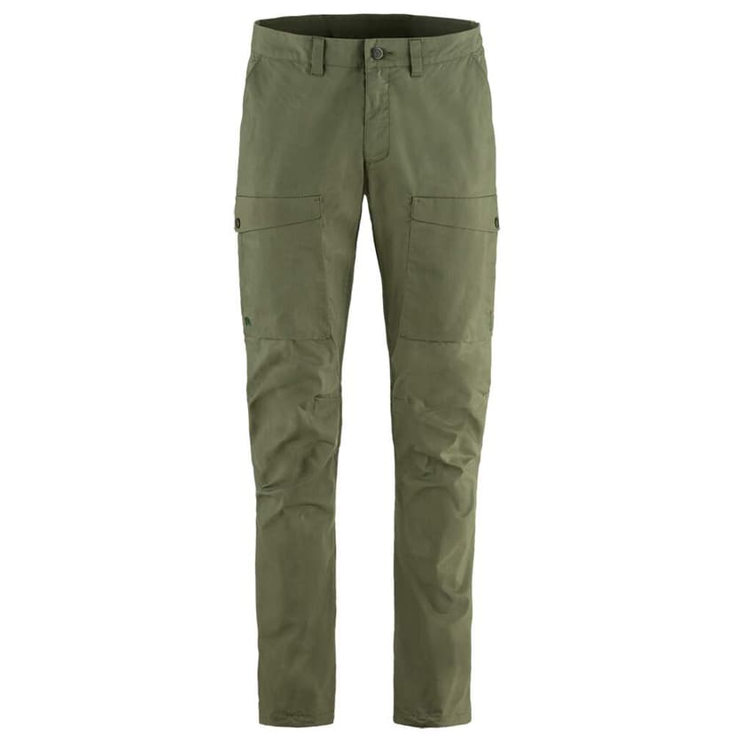 Fjällräven Abisko Hybrid Trail Trousers Men Laurel Green, 46/REG