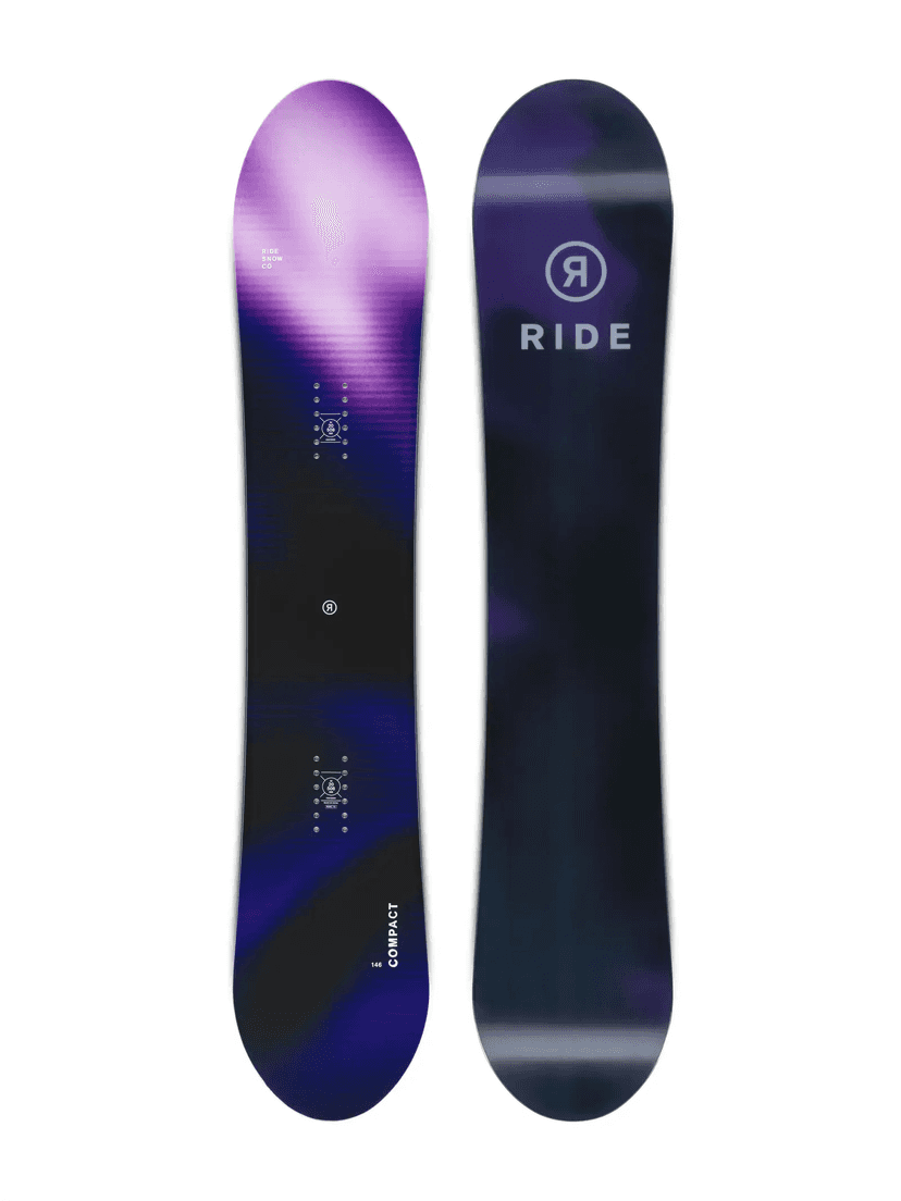 RIDE Compact snowboard 146 černá/fialová