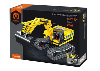 Teddies Stavebnice iM.MASTER bagr/robot 2v1 plast 342 dílků