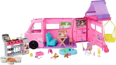 Mattel Barbie Karavan snů se stanem HRJ78