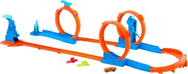 Mattel Hot Wheels® Track Creator dráha Trojitá smyčka JDW39