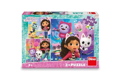 Puzzle Dino GÁBI: OSLAVA 3x55