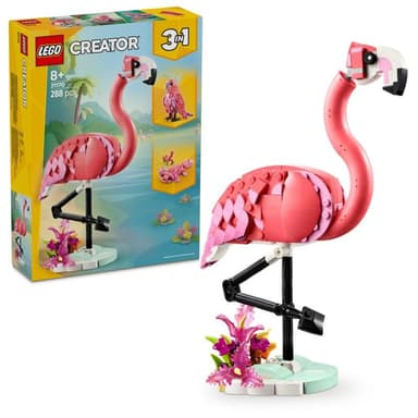 LEGO® Creator 31170 Divoká zvířata: Růžový plameňák