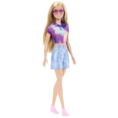 Mattel Barbie panenka Malibu batikovaná pohoda