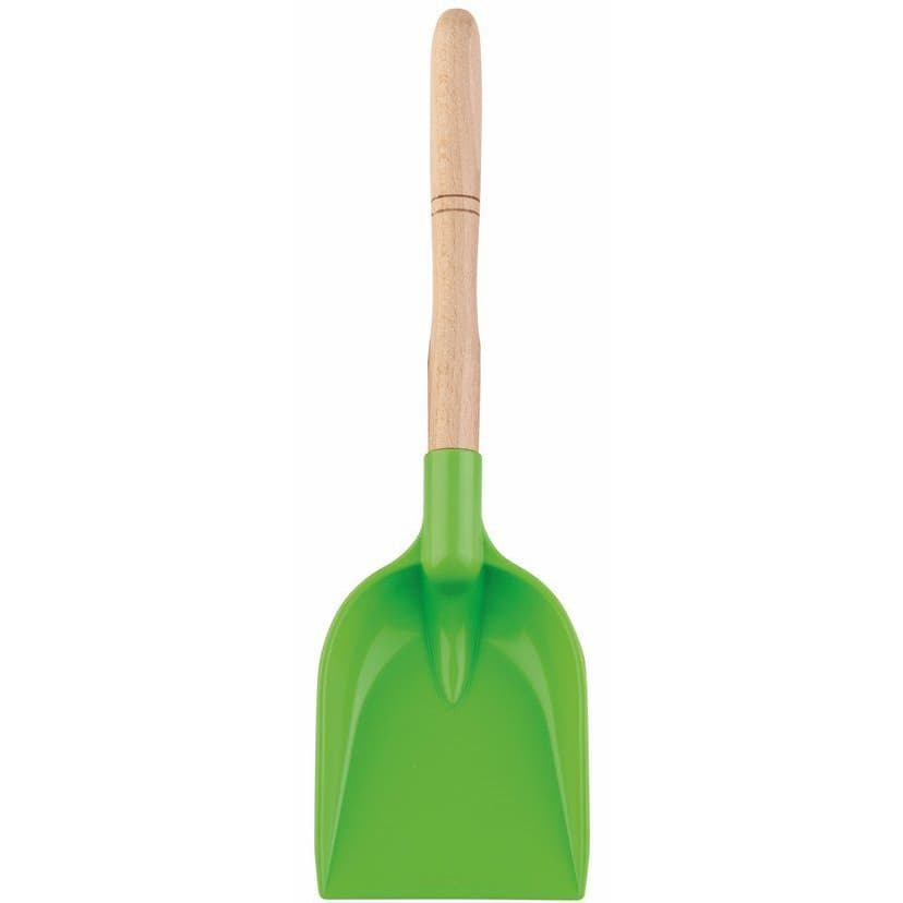 Androni Lopata s dřevěnou násadou - délka 34 cm, zelená