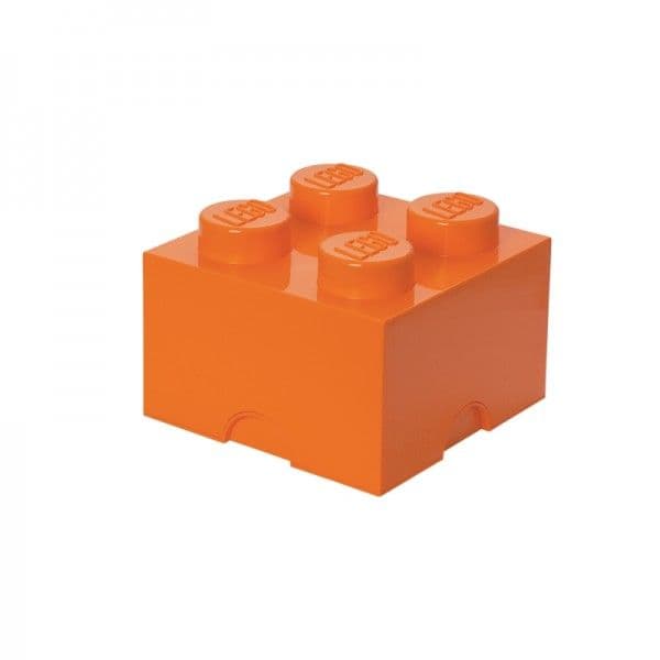 LEGO®úložný box 4 - oranžová