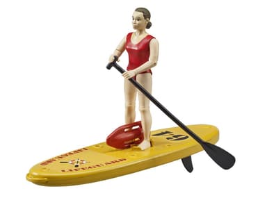 Bruder 62785 BWORLD Paddleboard s figúrkou ženy