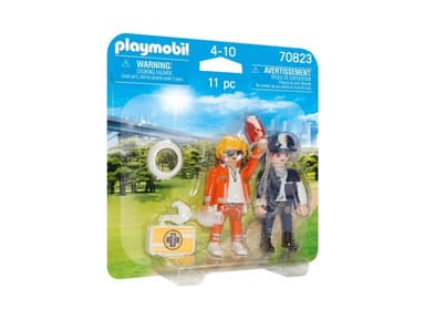 Playmobil 70823 Pohotovostní lékař a policistka