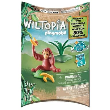 Playmobil 71074 Mládě orangutana