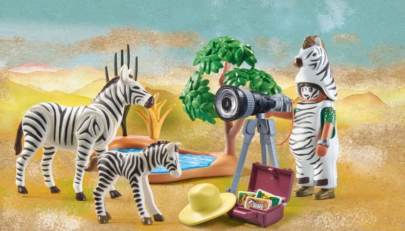 Playmobil 71295 Wiltopia - Na cestách s fotografem zvířat