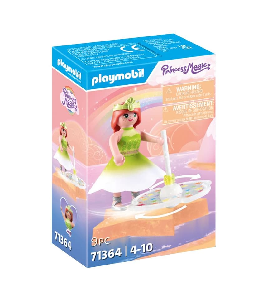 Playmobil 71364 Nebeský duhový top s princeznou