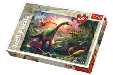Trefl Puzzle Dinosauři 100 dílků 41x27,5cm