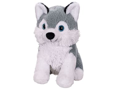 Mikro Husky plyšový 25cm sedící 0m+