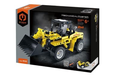 Stavebnice iM.MASTER 2v1 stavební auto plast 320 dílků