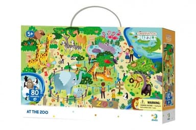 Teddies DoDo s hledáním obrázků V ZOO 80 dílků