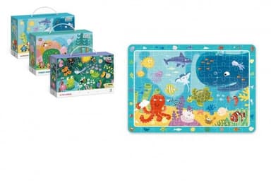 Teddies Dodo s hledáním obrázků Oceán 80 dílků