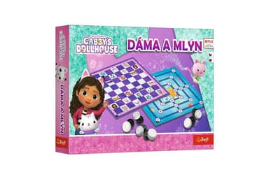 Trefl Dáma a Mlýn Gábinin kouzelný domek
