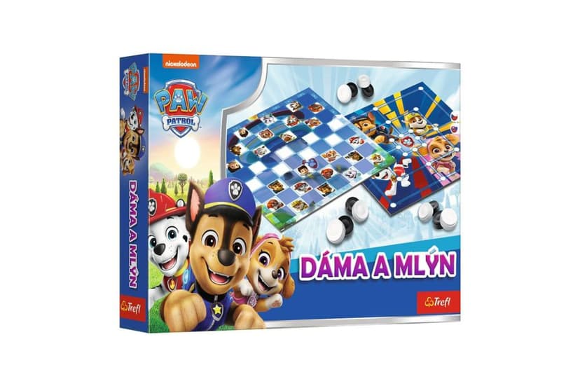 Trefl Dáma a Mlýn Tlapková patrola