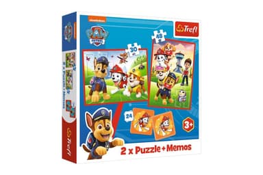 Trefl Puzzle a pexeso: Tlapková patrola