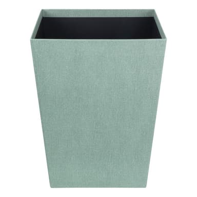 Zelenomodrý kancelársky odpadkový kôš Sofia Canvas Paper Laminate – Bigso