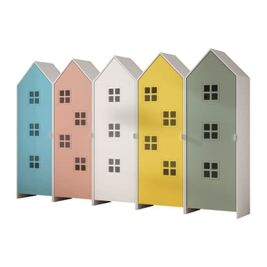 Dětská šatní skříň 228x171,5 cm CASAMI BRUGES – Vipack