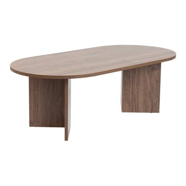 Tmavo hnedý konferenčný stolík v dekore orecha 60x119 cm Sable – Kalune Design