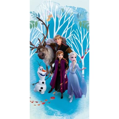 Modrá bavlněná dětská osuška 70x140 cm Frozen "Blue" – Jerry Fabrics