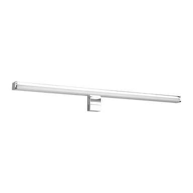 LED nástenné svietidlo v lesklej striebornej farbe (dĺžka 60 cm) Lino – Trio