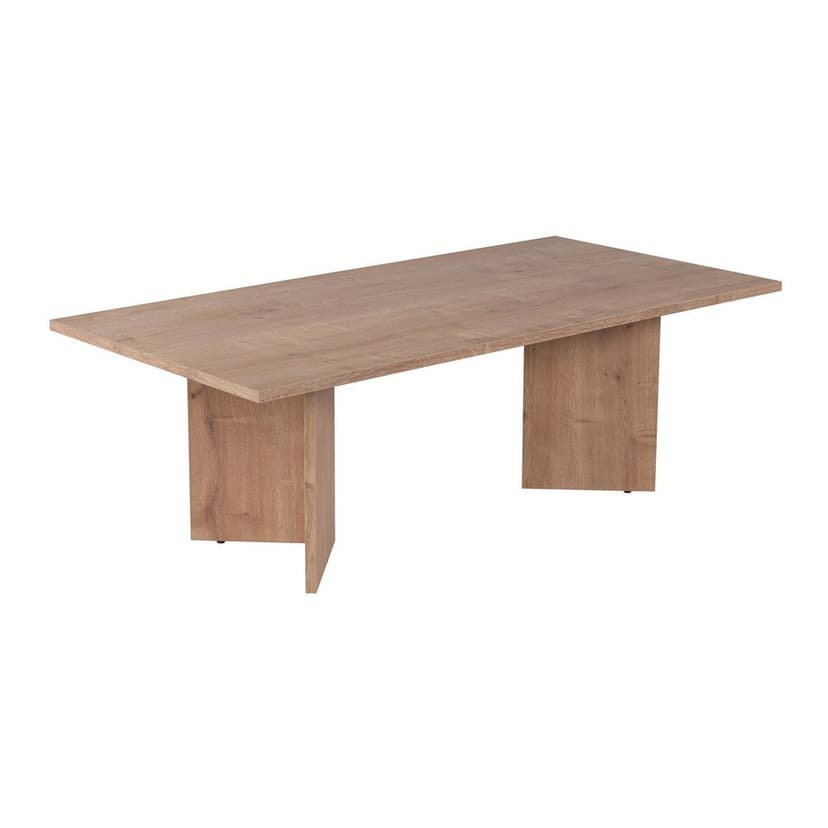 Konferenčný stolík v dekore duba v prírodnej farbe 60x119 cm Sabin – Kalune Design