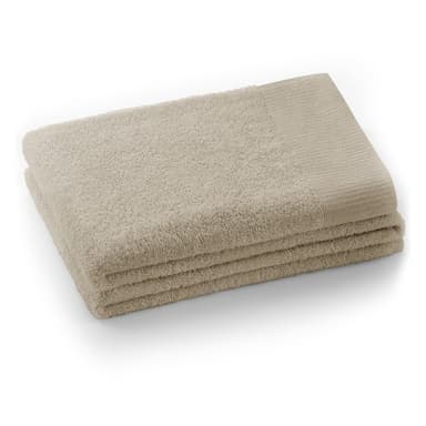 Béžový froté bavlnený uterák 50x100 cm Amari – Restilo