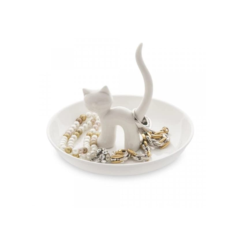Porcelánový tanierik na šperky Cat – Balvi