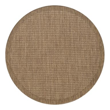 Okrúhly vnútorný a vonkajší koberec v prírodnej farbe ø 160 cm Giza 1410 – Ayyildiz Carpets