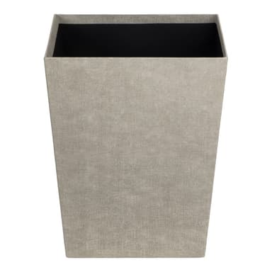 Béžový kancelársky odpadkový kôš Sofia Canvas Paper Laminate – Bigso
