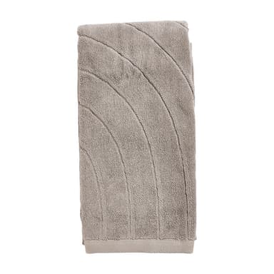 Sivý froté bavlnený uterák 50x100 cm Time – Zone